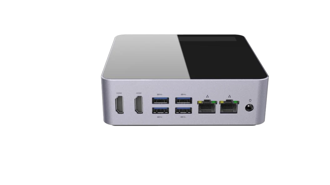 ExoBrain N1 后部接口外观